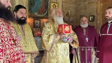 გრძელდება ცაგერისა და ლენტეხის ეპარქიის დალოცვა