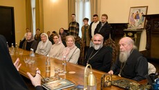 საქართველოს პატრიარქმა რუსეთიდან ჩამოსული სასულიერო პირები მიიღო