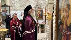 მიტროპოლიტმა სტეფანემ ცხეთის წმინდა გიორგის ტაძარში საღმრთო ლიტურგია აღავლინა