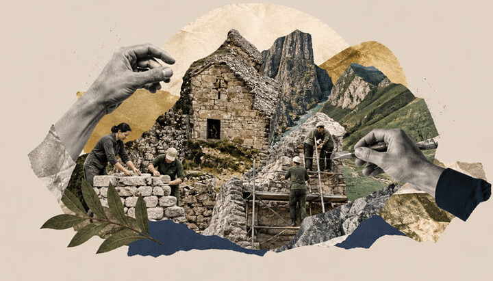 თურქეთში მდებარე ნუკას საყდრის აღდგენითი სამუშაოები იწყება. ფოტო: მჟკ
