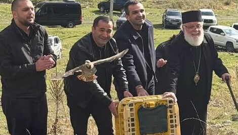 მიტროპოლიტ დიმიტრის ინიციატივით, სნოს ხეობაში 100 ფრთა კაკაბი გაუშვეს. ფოტო: ბათუმისა და ლაზეთის ეპარქიის გვერდი