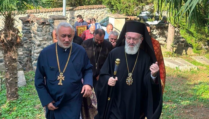 უბისის მონასტერში გრიგოლ ხანძთელის ხსენების დღეს საზეიმო წირვა აღევლინა