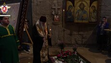 ბაგრატის ტაძარში მიტროპოლიტ კალისტრატეს მოსახსენებელი პანაშვიდი აღევლინა