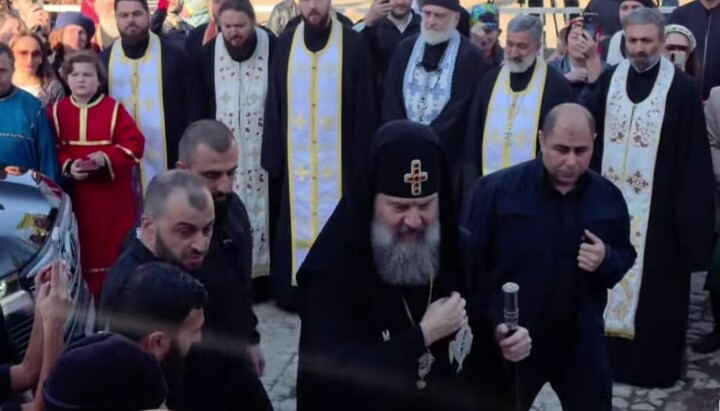 საქართველოს კათოლიკოს-პატრიარქი სხალთის ეპარქიაში წირვას აღავლენს