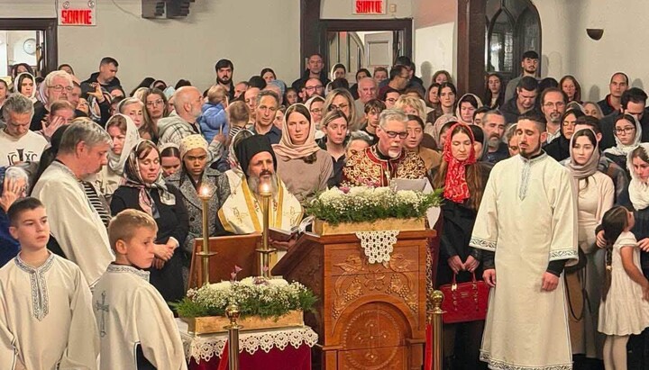 ეპისკოპოსმა საბამ კანადაში საქართველოს საელჩოში პარაკლისი აღავლინა