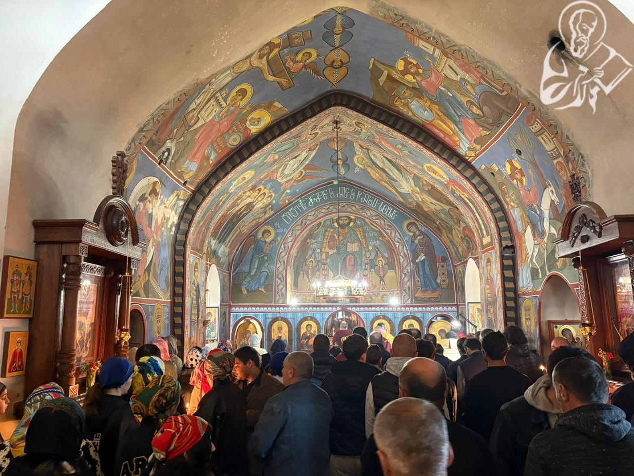 გიორგობის დღესასწაული შავნაბადაზე ეპისკოპოს იოანეს ხელმძღვანელობით აღინიშნა - სურათი 1