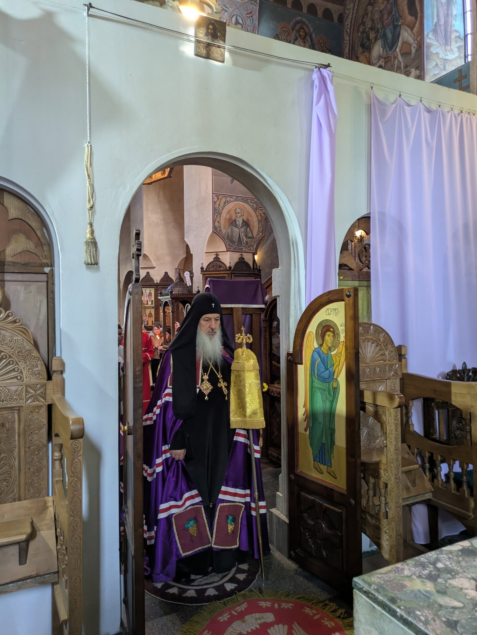 გორის საკათედრო ტაძარში ღვთისმშობლის ყაზანის სასწაულთმოქმედი ხატის ასლი მიაბრძანეს - სურათი 1