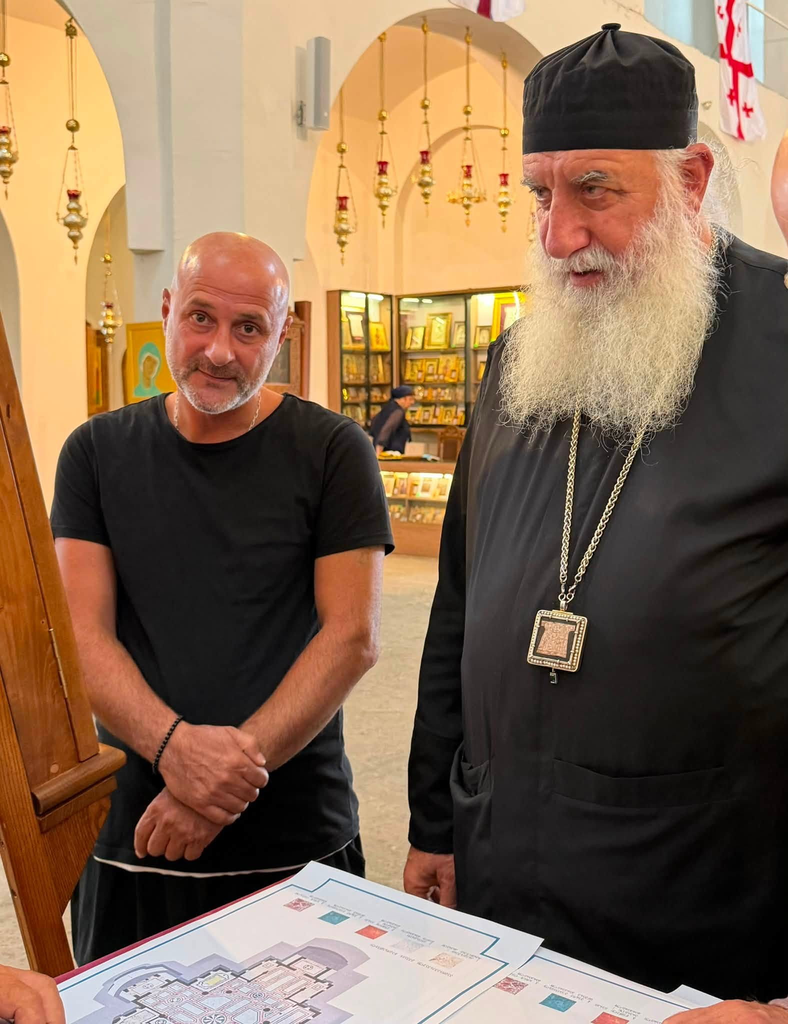 ზუგდიდისა და ცაიშის ეპარქიას არჩილ მინდიაშვილის შვილები სტუმრობდნენ - სურათი 2